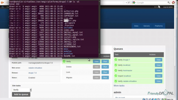 Platform directory after verifying Platform directory after verifying